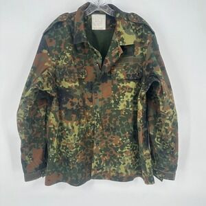 German Military Flecktarn Camouflage‎ Field Jacket Button Front
